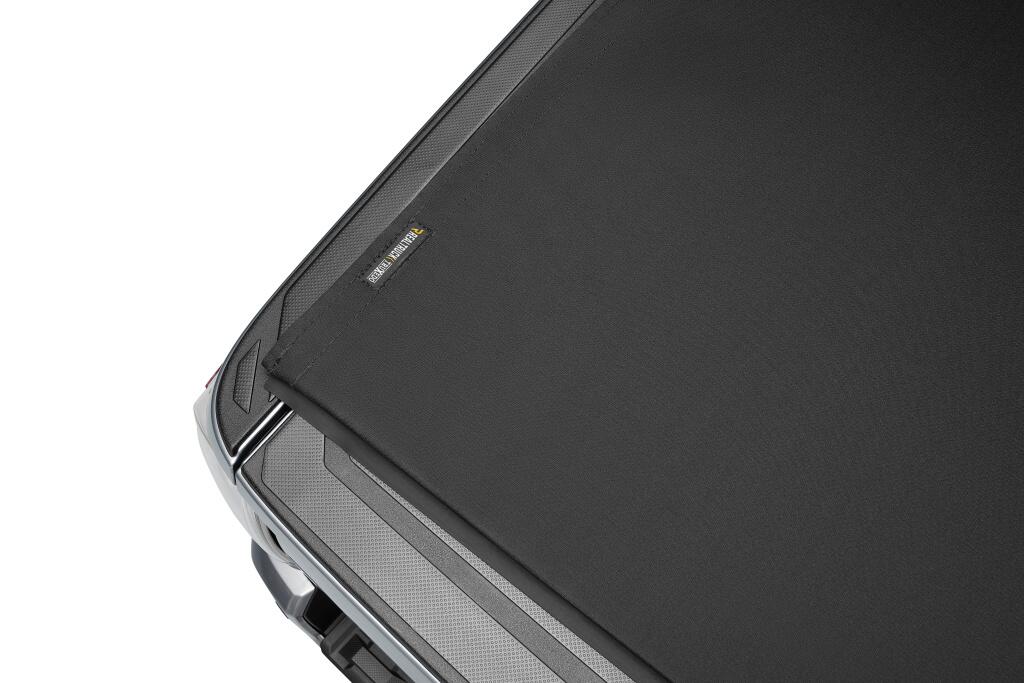 Pro X15 Tonneau Cover Black 2007-2021 Toyota Tundra 8 Foot Bed with Deck Rail System Truxedo