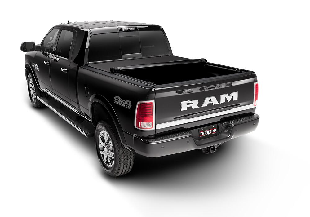 Pro X15 Tonneau Cover Black 2009-2018 (2019-2024 Classic) Ram 1500/2010-2025 2500/3500 6 Foot 4 Inch Bed without RamBox Truxedo