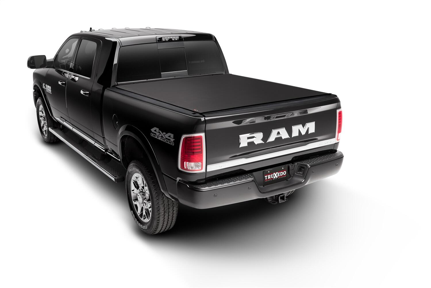 Pro X15 Tonneau Cover Black 2012-2018 (2019-2024 Classic) Ram 1500/2012-2025 2500/3500 6 Foot 4 Inch Bed with RamBox Truxedo