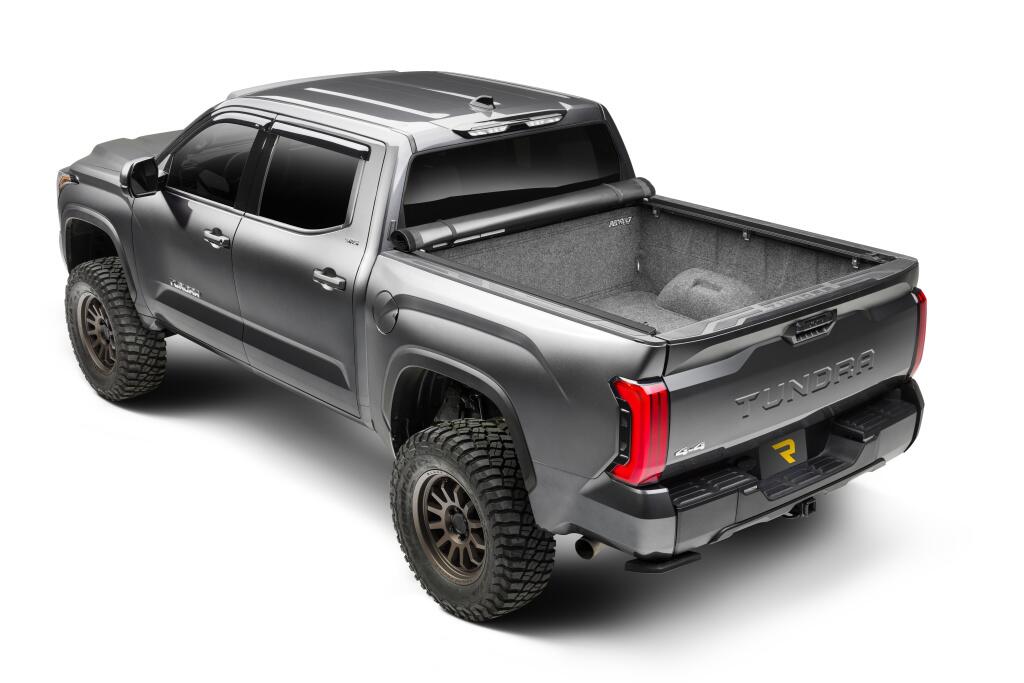 Pro X15 Tonneau Cover Black 2022-2026 Toyota Tundra 5 Foot 7 Inch Bed with Deck Rail System Truxedo