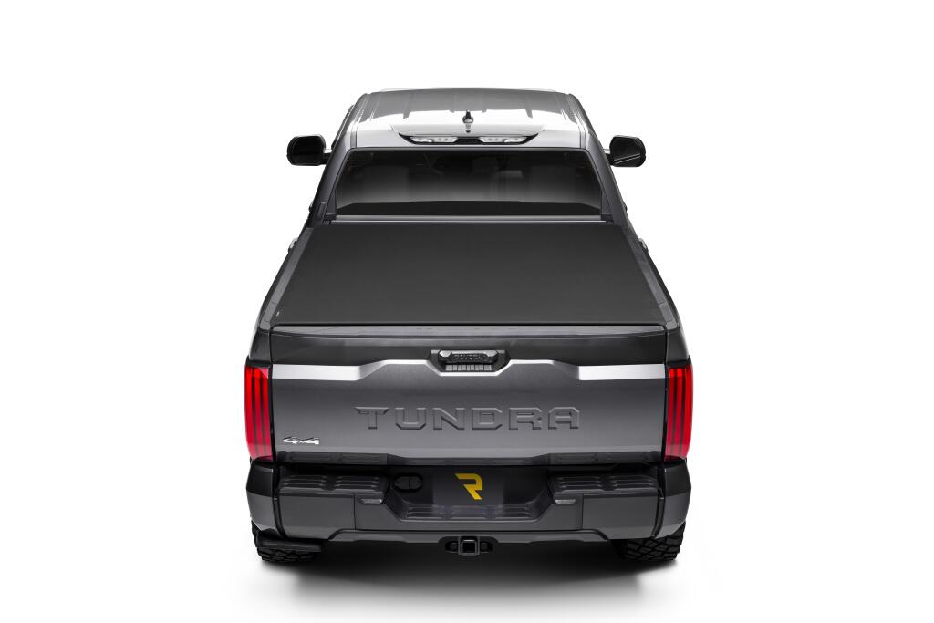 Pro X15 Tonneau Cover Black 2022-2026 Toyota Tundra 5 Foot 7 Inch Bed with Deck Rail System Truxedo