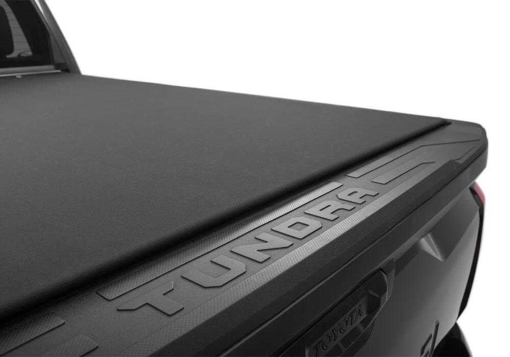 Pro X15 Tonneau Cover Black 2022-2026 Toyota Tundra 5 Foot 7 Inch Bed with Deck Rail System Truxedo