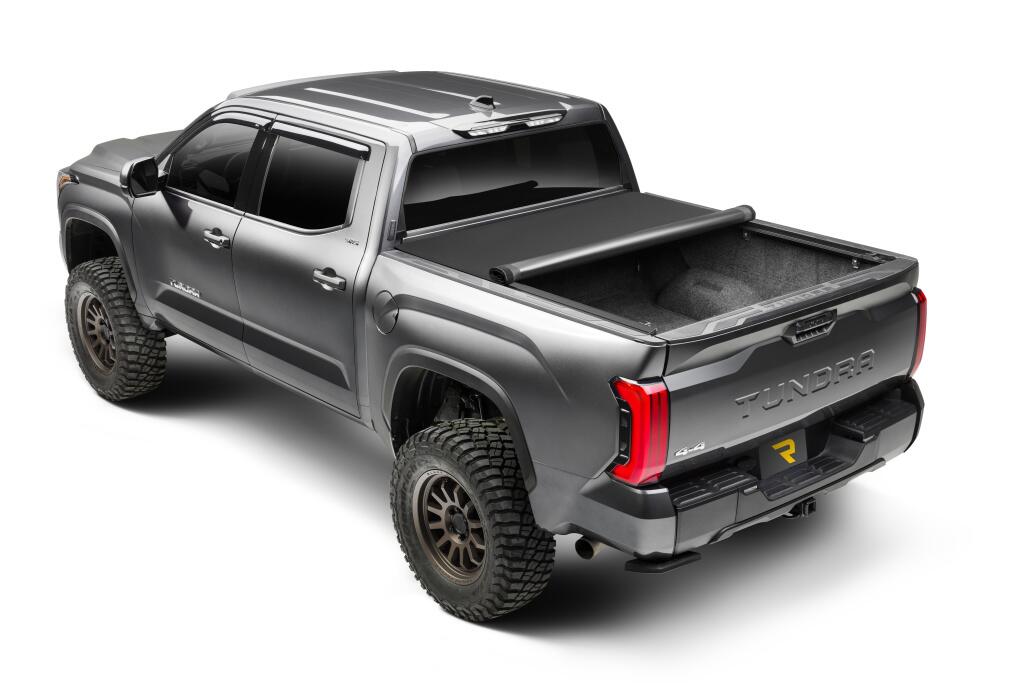 Pro X15 Tonneau Cover Black 2022-2026 Toyota Tundra 6 Foot 7 Inch Bed without Deck Rail System Truxedo