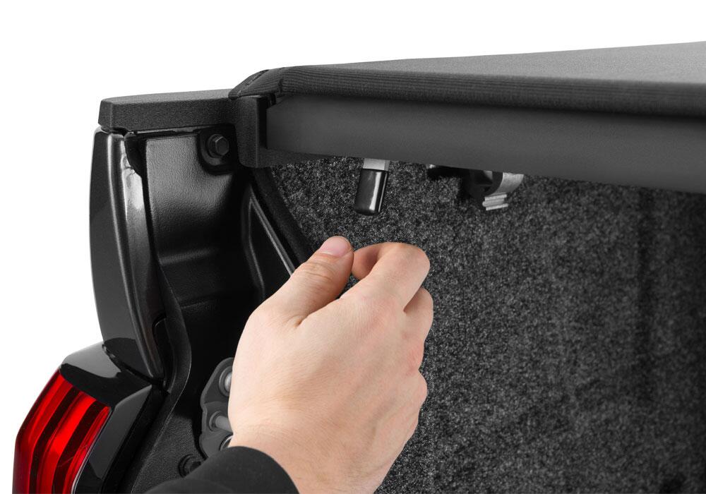 Pro X15 Tonneau Cover Black 2022-2026 Toyota Tundra 6 Foot 7 Inch Bed without Deck Rail System Truxedo