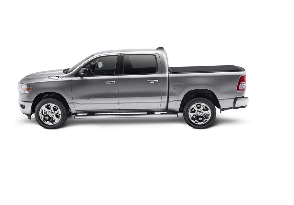 Pro X15 Tonneau Cover Black 2019-2026 (New Body Style) Ram 5 Foot 7 Inch Bed without RamBox with Multifunction Tailgate Truxedo