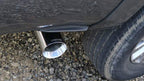 Tacoma 3.0 Inch Cat-Back Single Side Exit with Single 4.0 Inch Black Straight Cut Tip Sport Sound 16-18 Tacoma 3.5 Liter Corsa Performance
