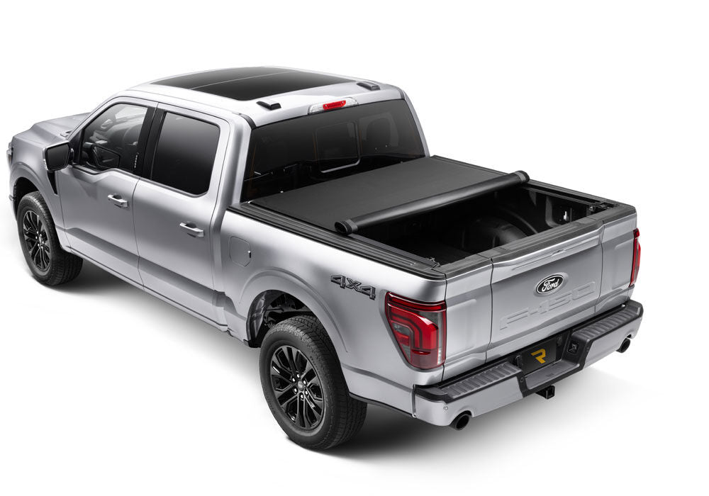 Pro X15 Tonneau Cover Black 2015-2025 Ford F-150 5 Foot 7 Inch Bed (Includes Lightning) Truxedo