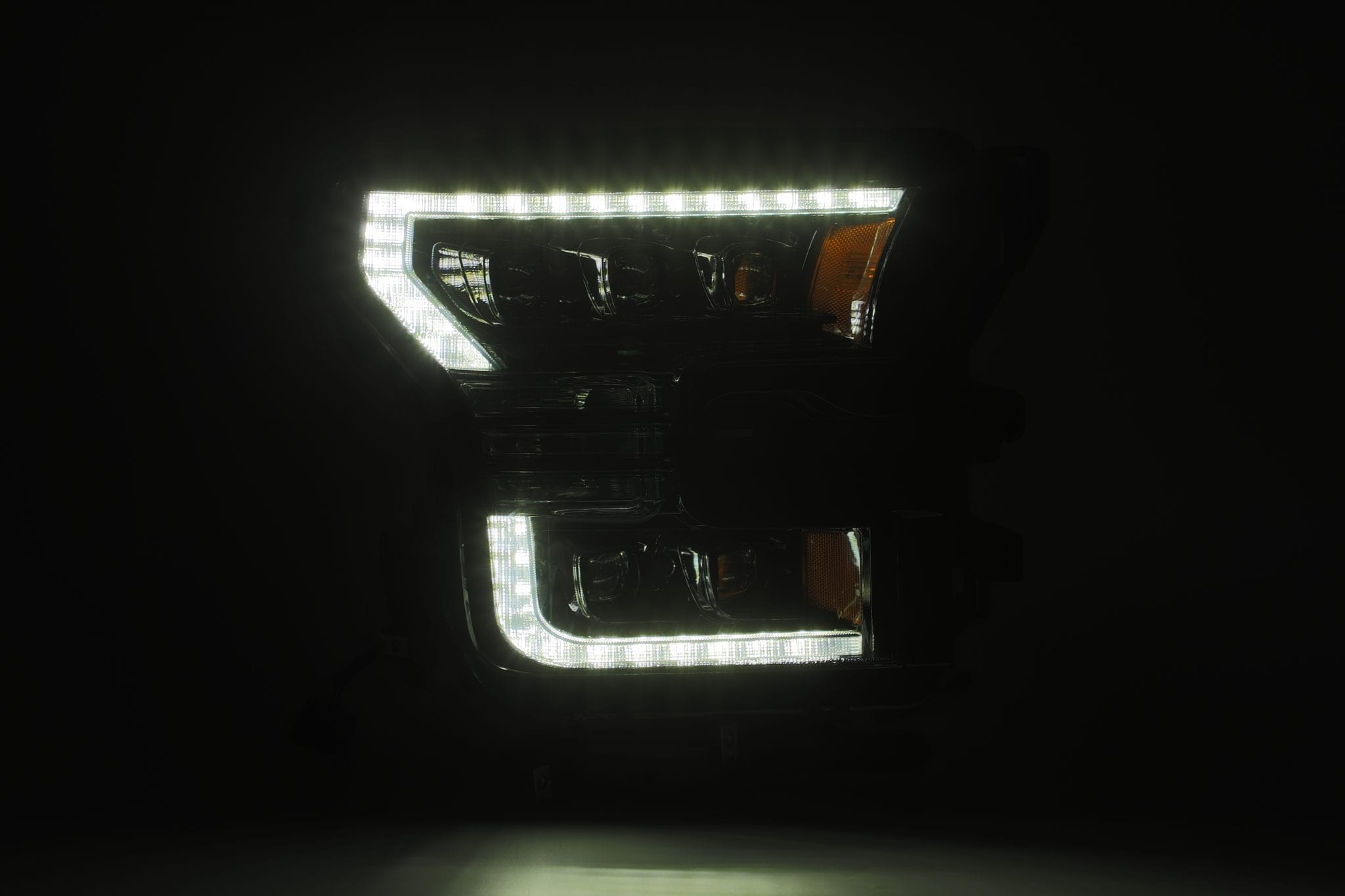 15-17 Ford F-150 / 17-20 F-150 Raptor NOVA-Series LED Projector Headlights Chrome - Apollo Off-Road