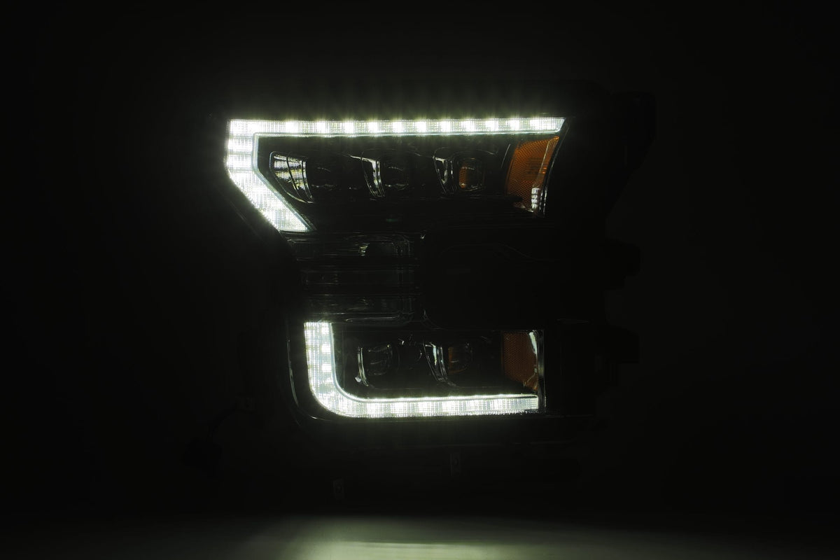 15-17 Ford F-150 / 17-20 F-150 Raptor NOVA-Series LED Projector Headlights Chrome - Apollo Off-Road