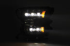 15-17 Ford F-150 / 17-20 F-150 Raptor NOVA-Series LED Projector Headlights Chrome - Apollo Off-Road