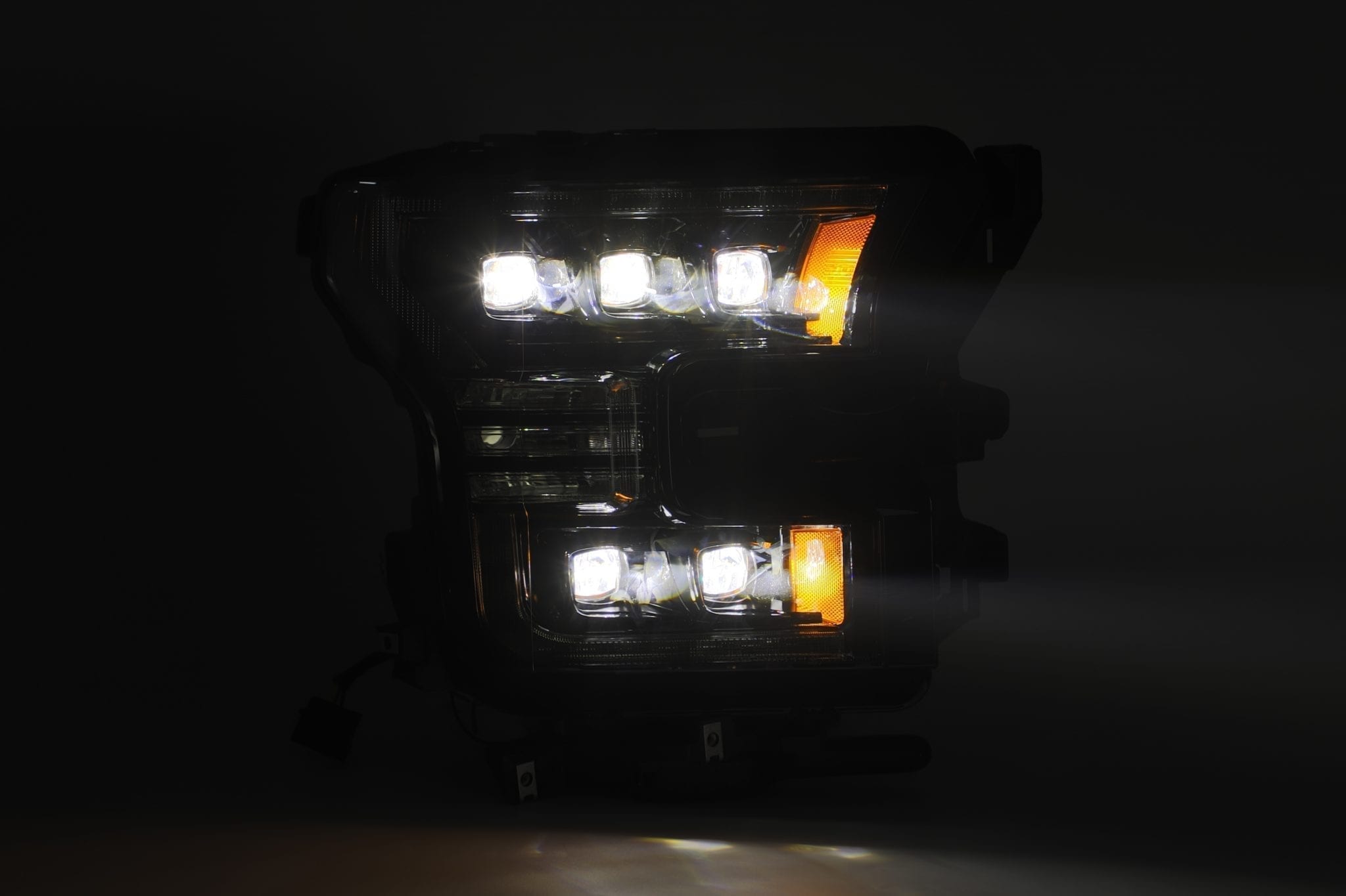 15-17 Ford F-150 / 17-20 F-150 Raptor NOVA-Series LED Projector Headlights Chrome - Apollo Off-Road