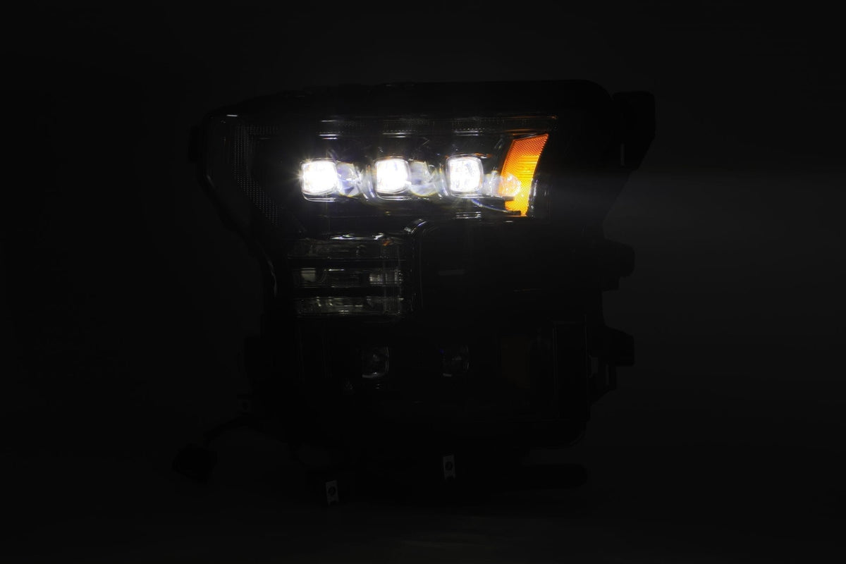 15-17 Ford F-150 / 17-20 F-150 Raptor NOVA-Series LED Projector Headlights Chrome - Apollo Off-Road