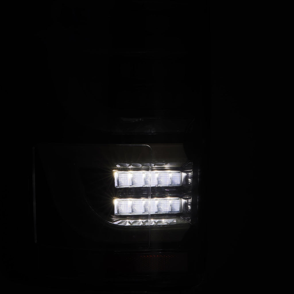 15-20 Ford F-150 LUXX-Series LED Tail Lights Alpha-Black - Apollo Off-Road