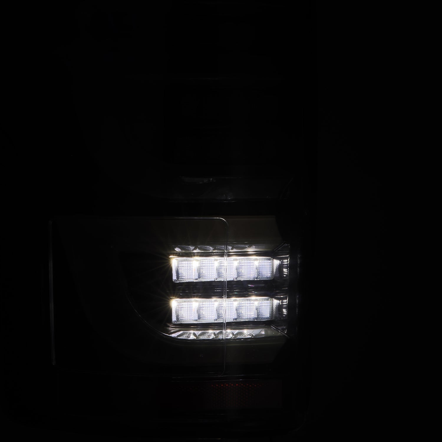 15-20 Ford F-150 LUXX-Series LED Tail Lights Alpha-Black - Apollo Off-Road