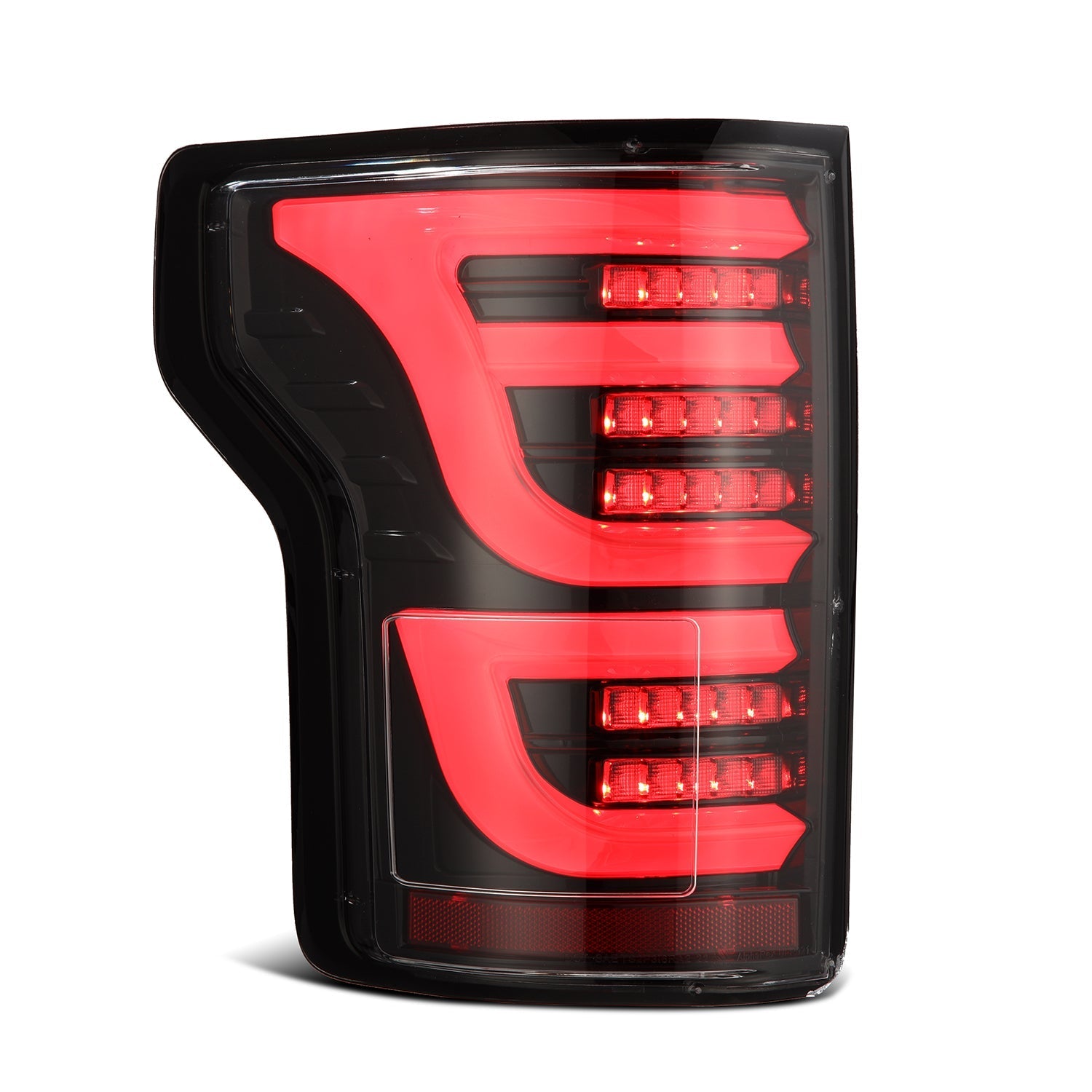 15-20 Ford F-150 LUXX-Series LED Tail Lights Alpha-Black - Apollo Off-Road