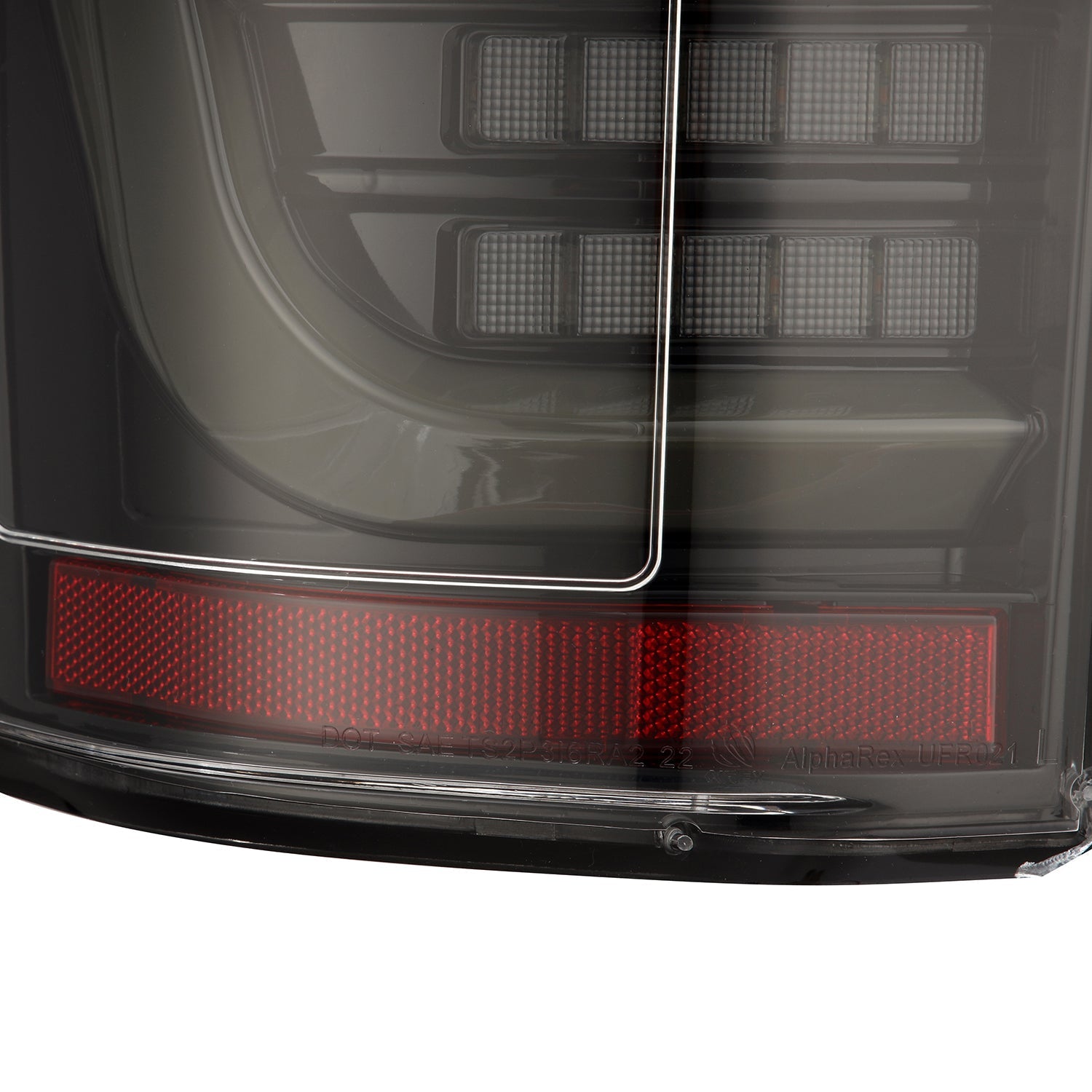 15-20 Ford F-150 LUXX-Series LED Tail Lights Alpha-Black - Apollo Off-Road