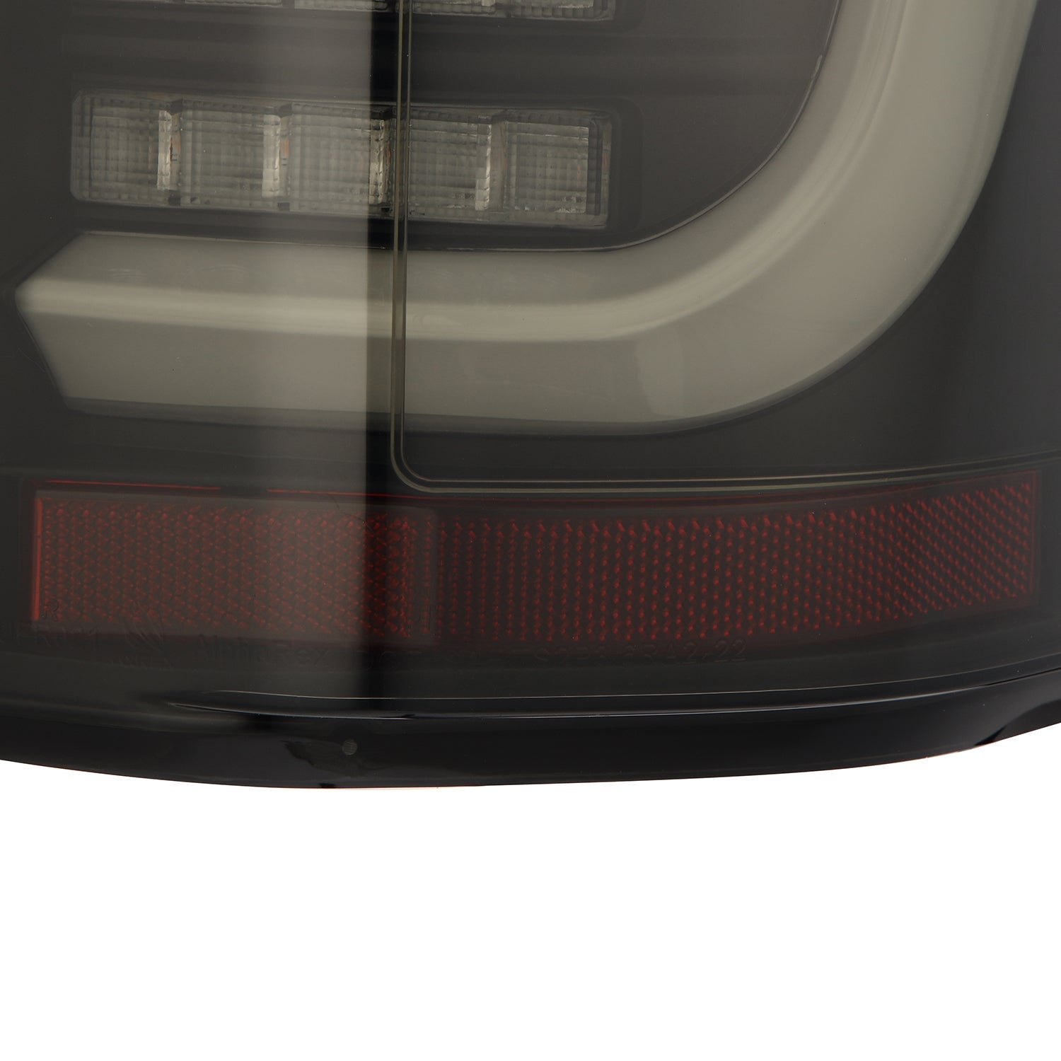 15-20 Ford F-150 LUXX-Series LED Tail Lights Black - Apollo Off-Road