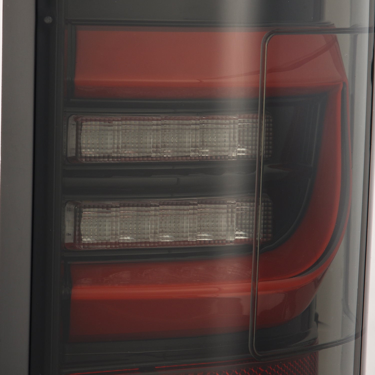 15-20 Ford F-150 LUXX-Series LED Tail Lights Black-Red - Apollo Off-Road