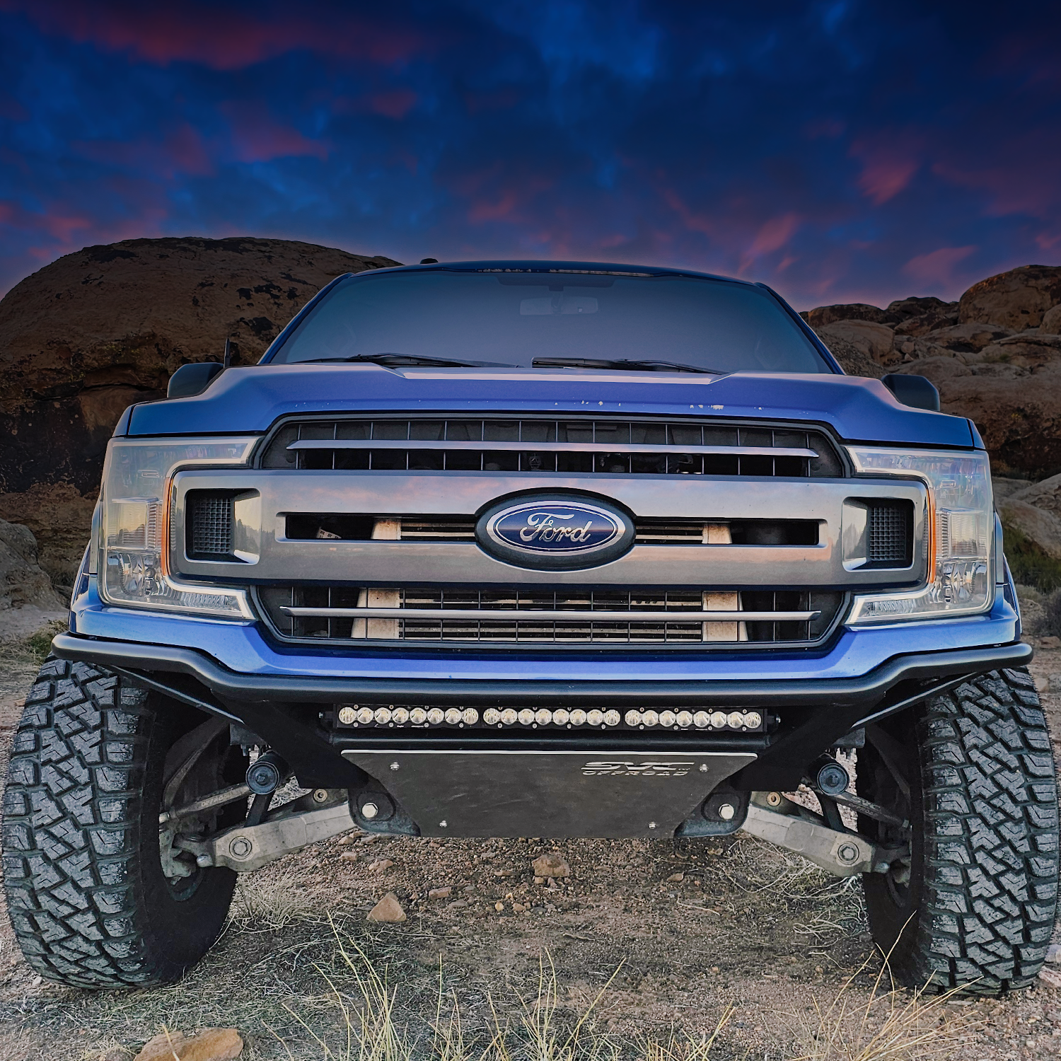 SVC Offroad Baja Front Bumper - 18-20 Ford F-150