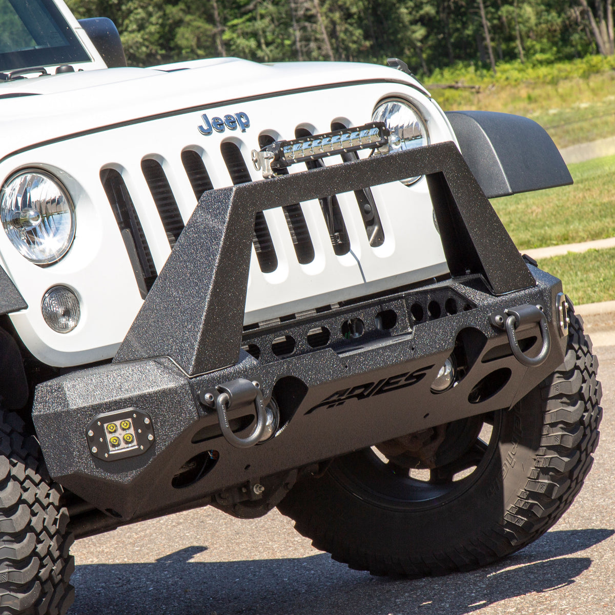 ARIES 10" Single-Row LED Light Bar (4,900 Lumens)
