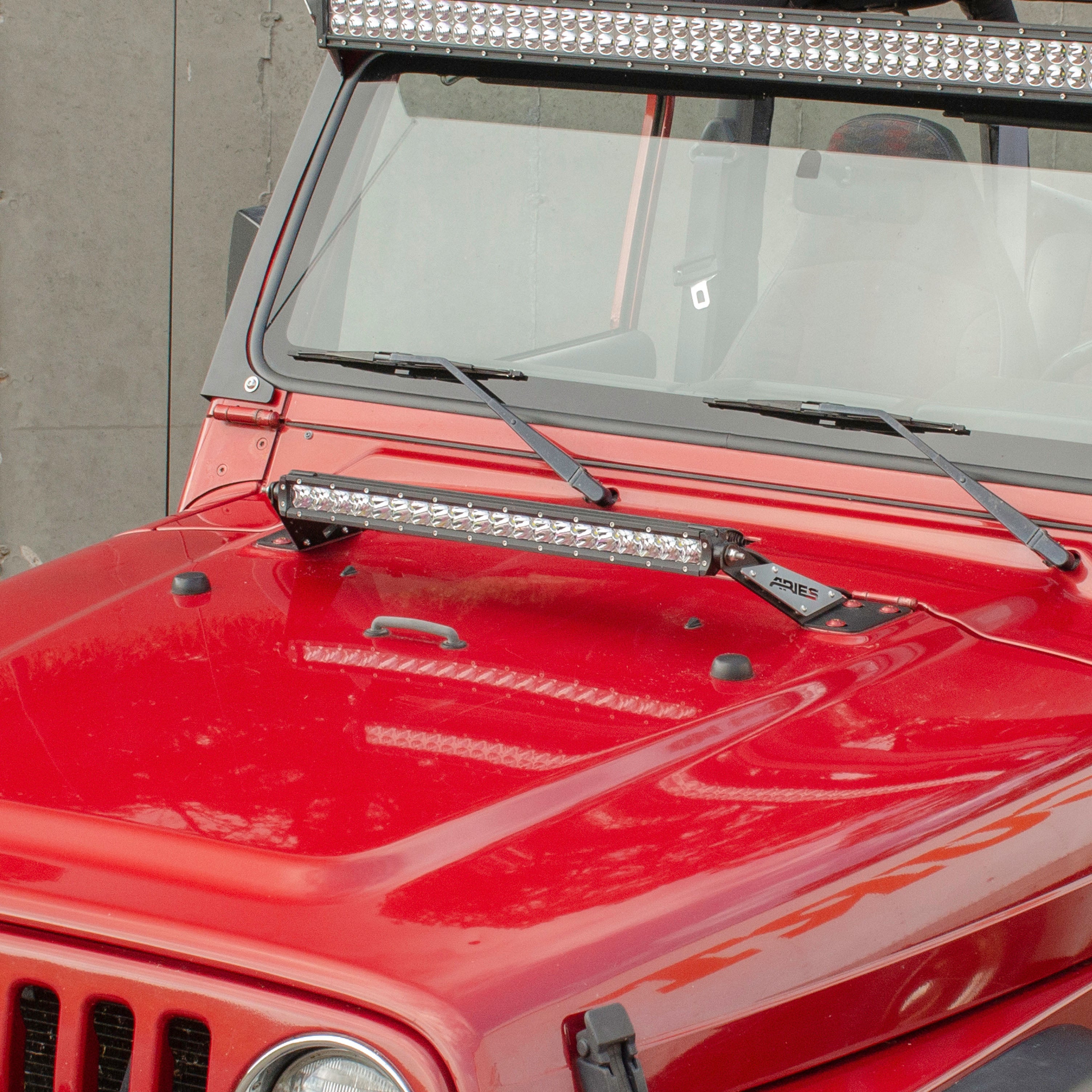 ARIES 20" Single-Row LED Light Bar (9,800 Lumens)