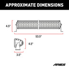 ARIES 50" Double-Row LED Light Bar (24,000 Lumens)