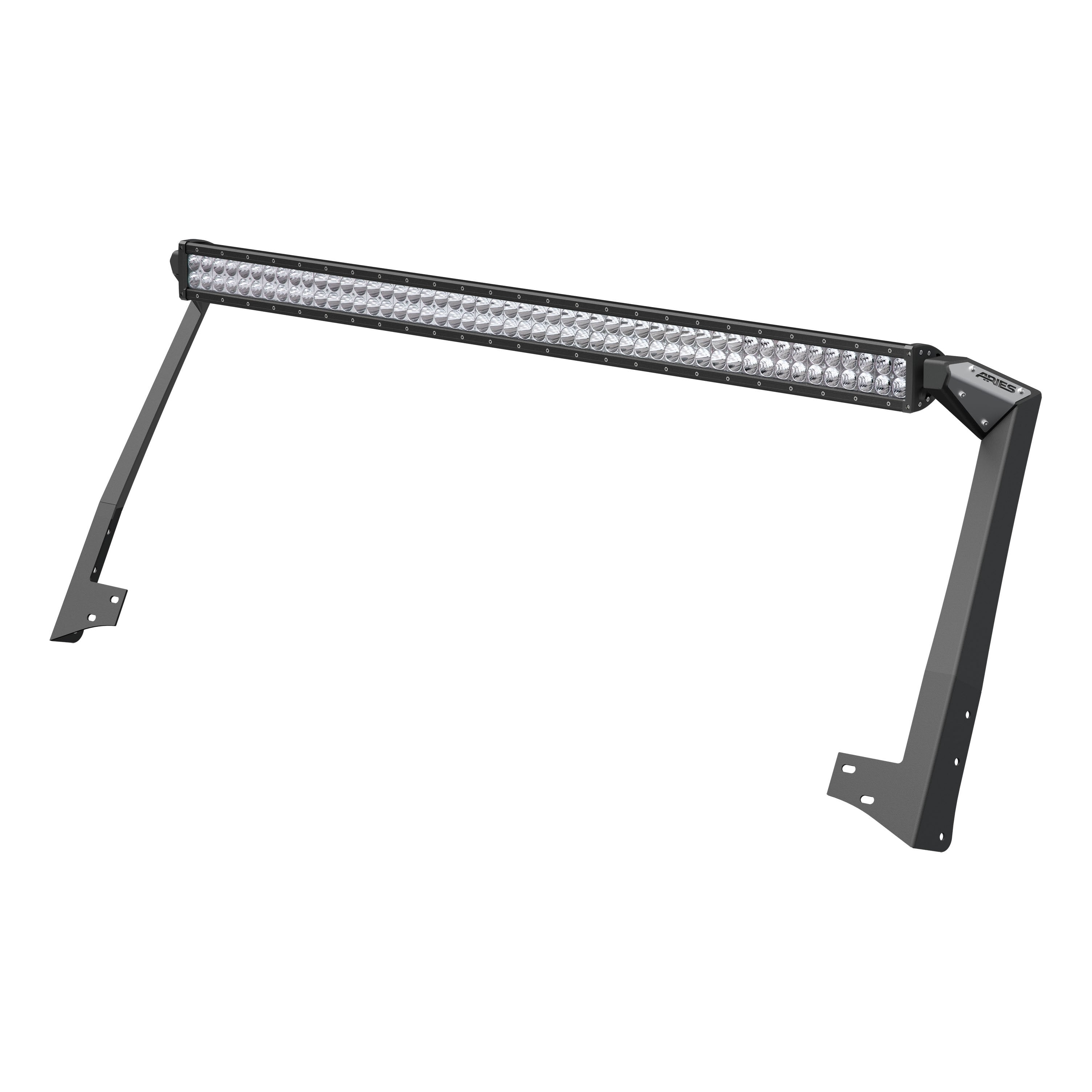 ARIES Jeep JK Roof Light and Brackets, 2018 Jeep Wrangler
