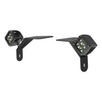 ARIES Jeep Wrangler JL, Gladiator Windshield Lights and Brackets, 2018-2026 Jeep Wrangler, 2020-2026 Jeep Gladiator