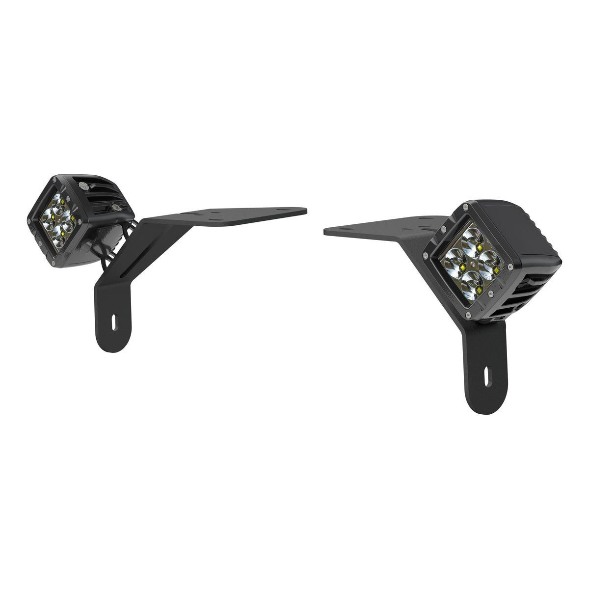 ARIES Jeep Wrangler JL, Gladiator Windshield Lights and Brackets, 2018-2026 Jeep Wrangler, 2020-2026 Jeep Gladiator