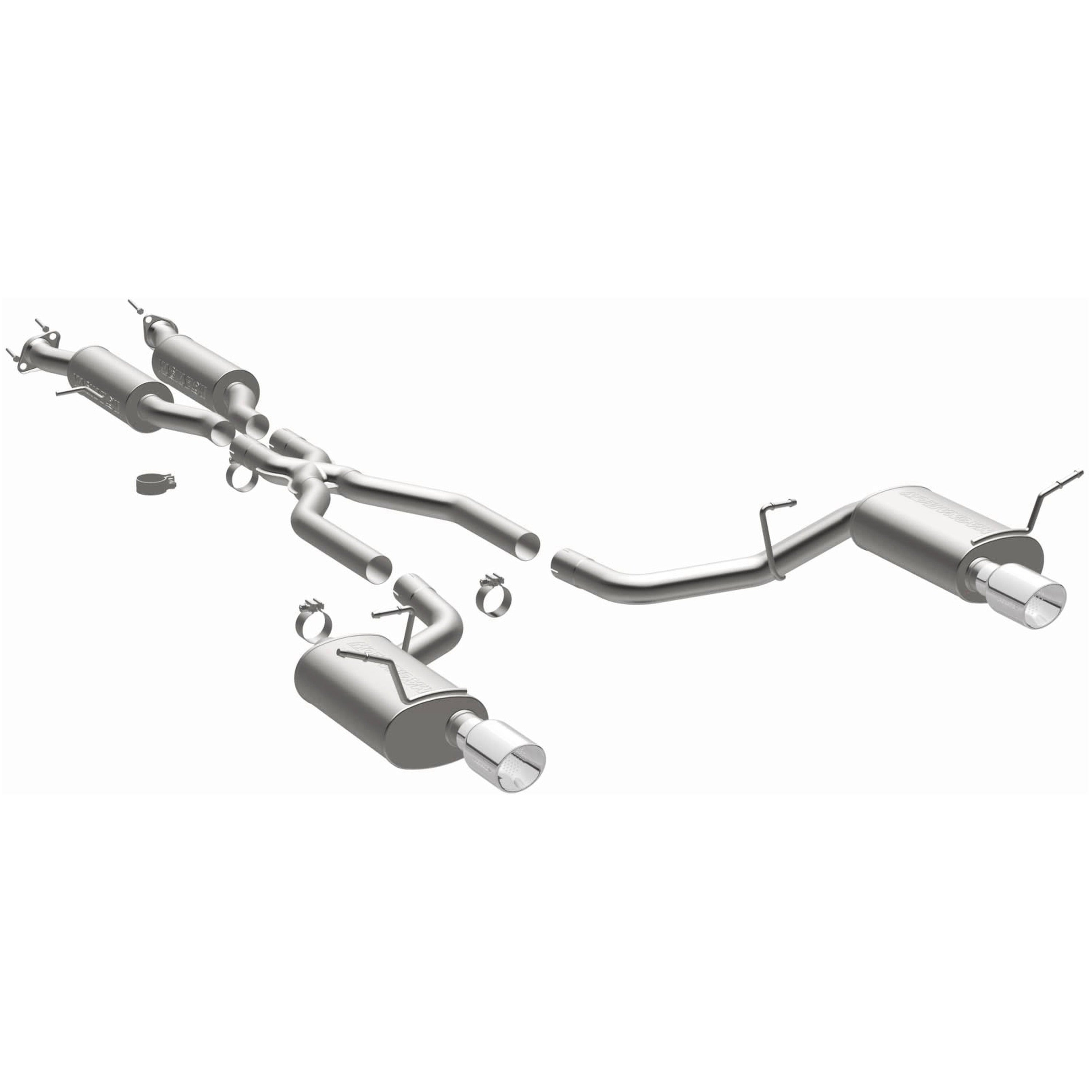 11-26 Dodge Durango Street Series Cat-Back Exhaust System Polished