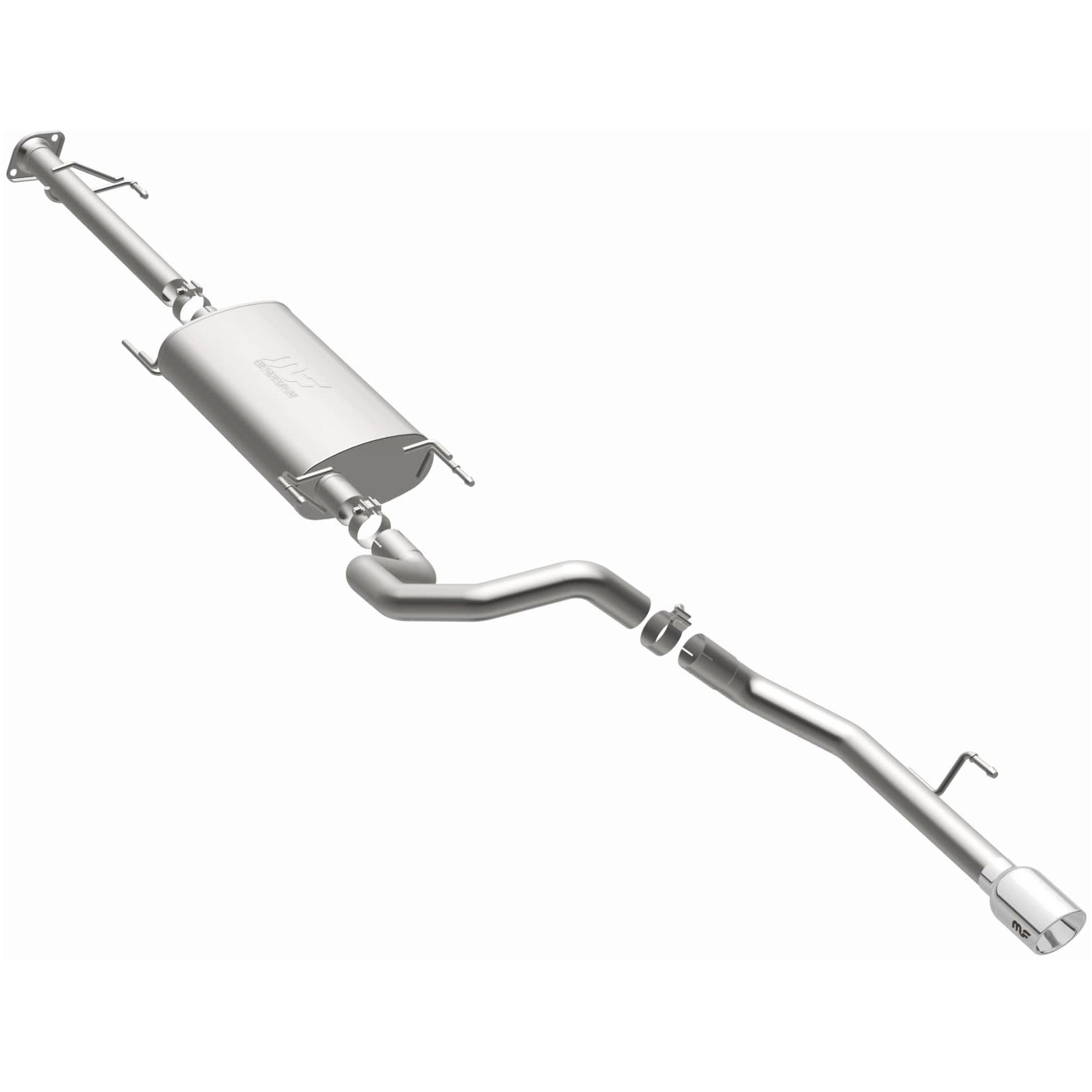 10-24 Toyota 4Runner Street Series Cat-Back Exhaust System Polished