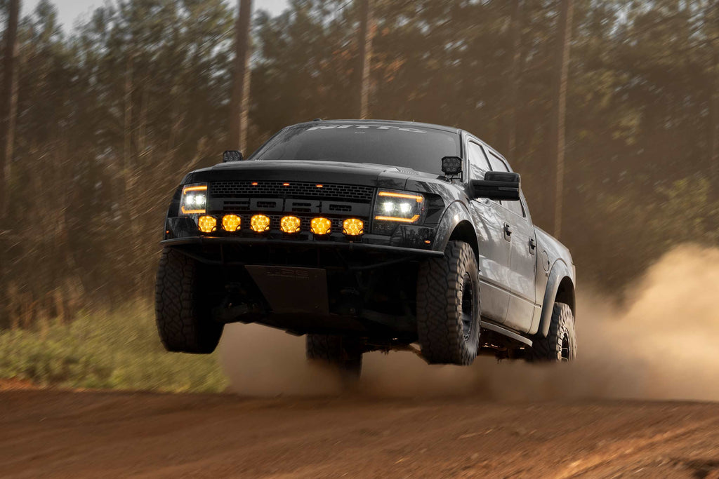 XB Evo Headlights: 2009-14 Ford F-150, Set