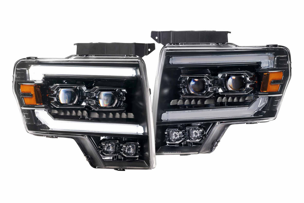 XB Evo Headlights: 2009-14 Ford F-150, Set