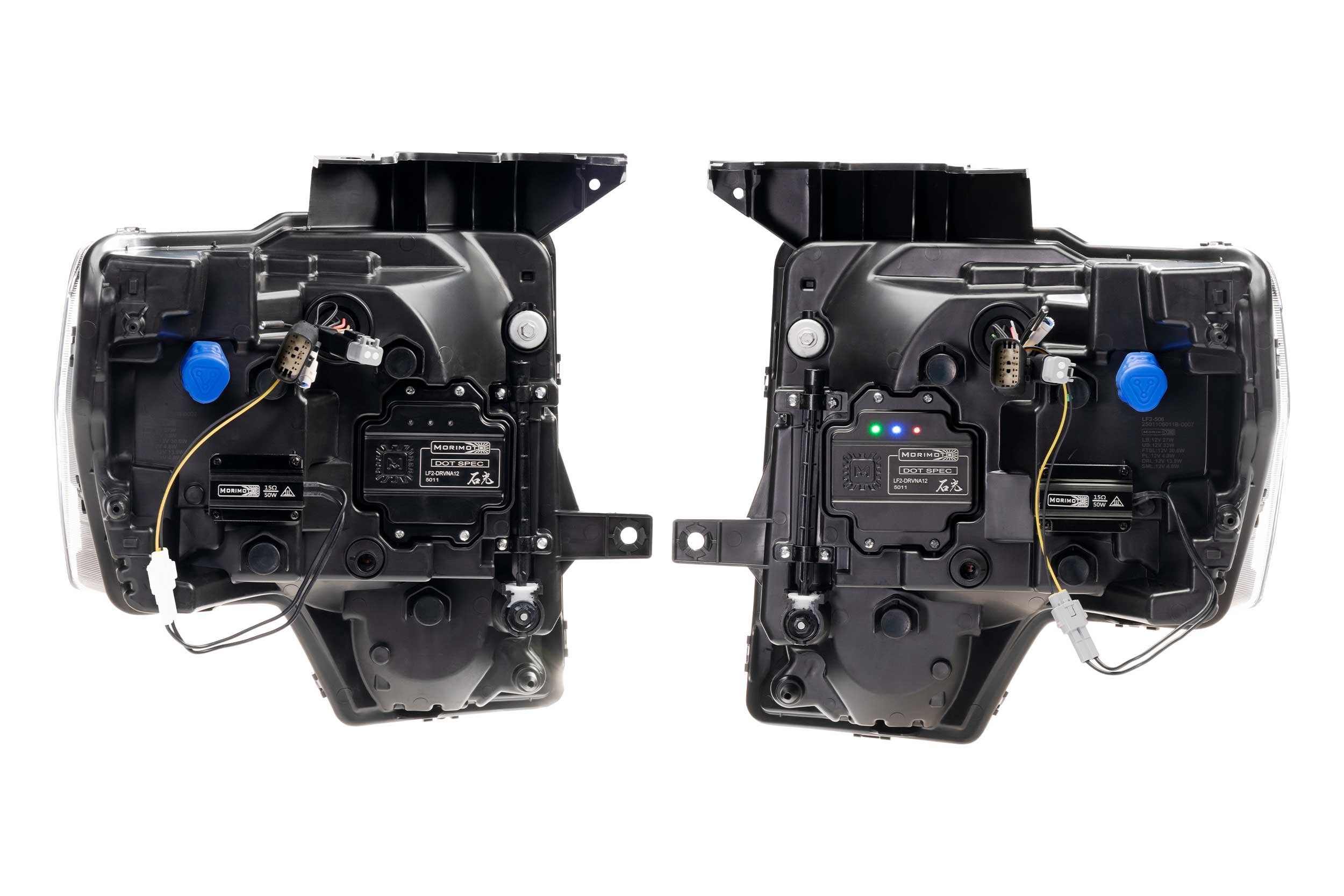 XB Evo Headlights: 2009-14 Ford F-150, Set