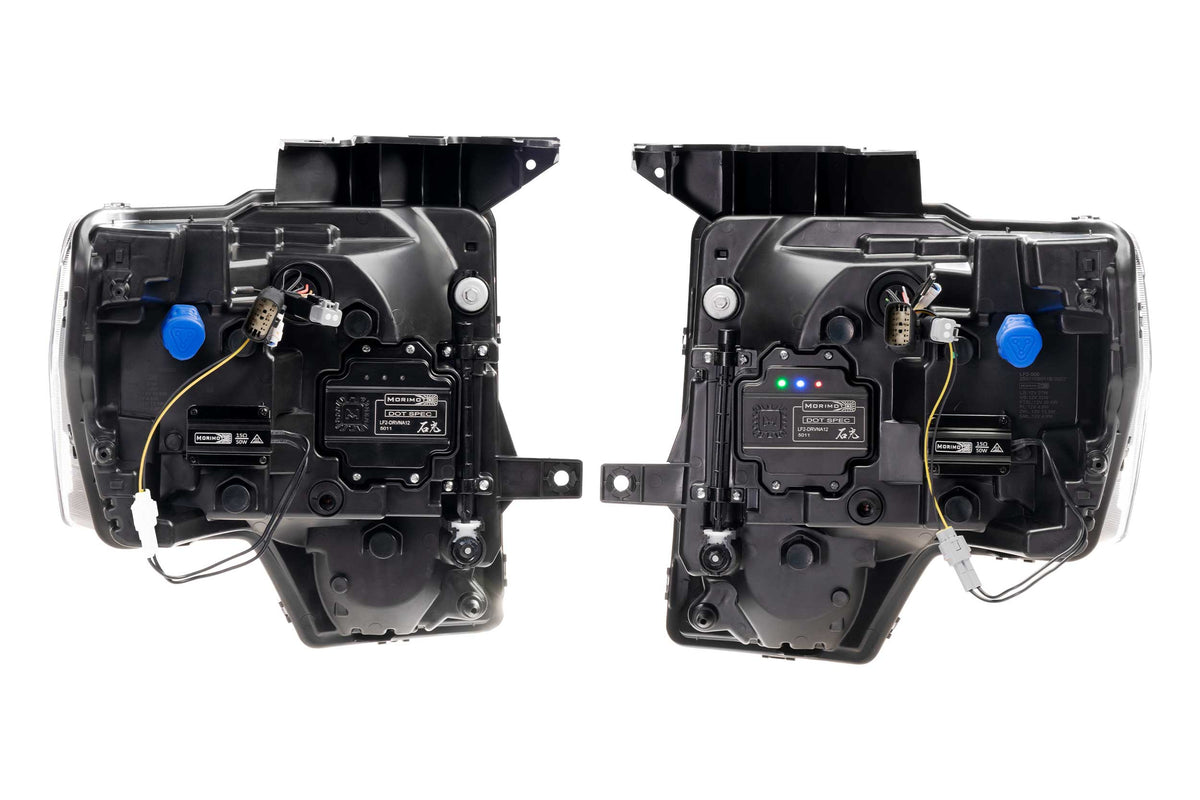 XB Evo Headlights: 2009-14 Ford F-150, Set