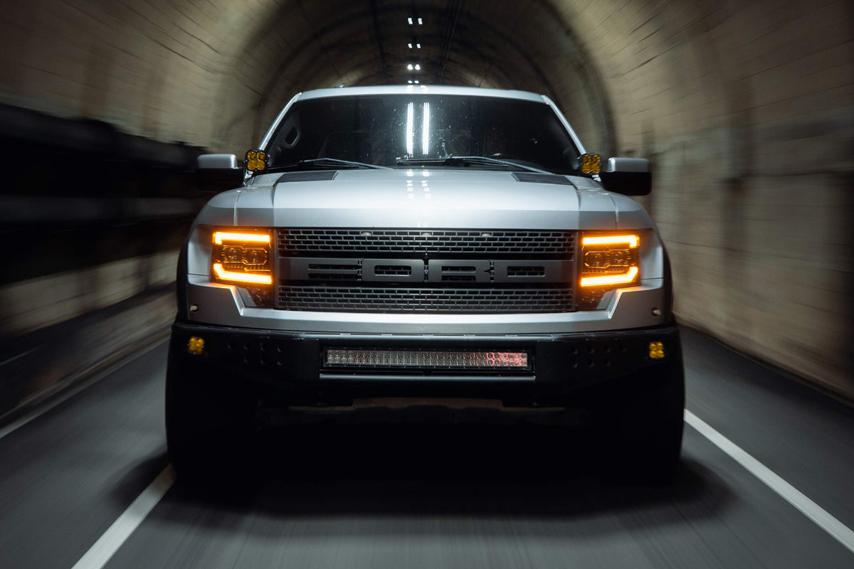 XB Evo Headlights: 2009-14 Ford F-150, Set