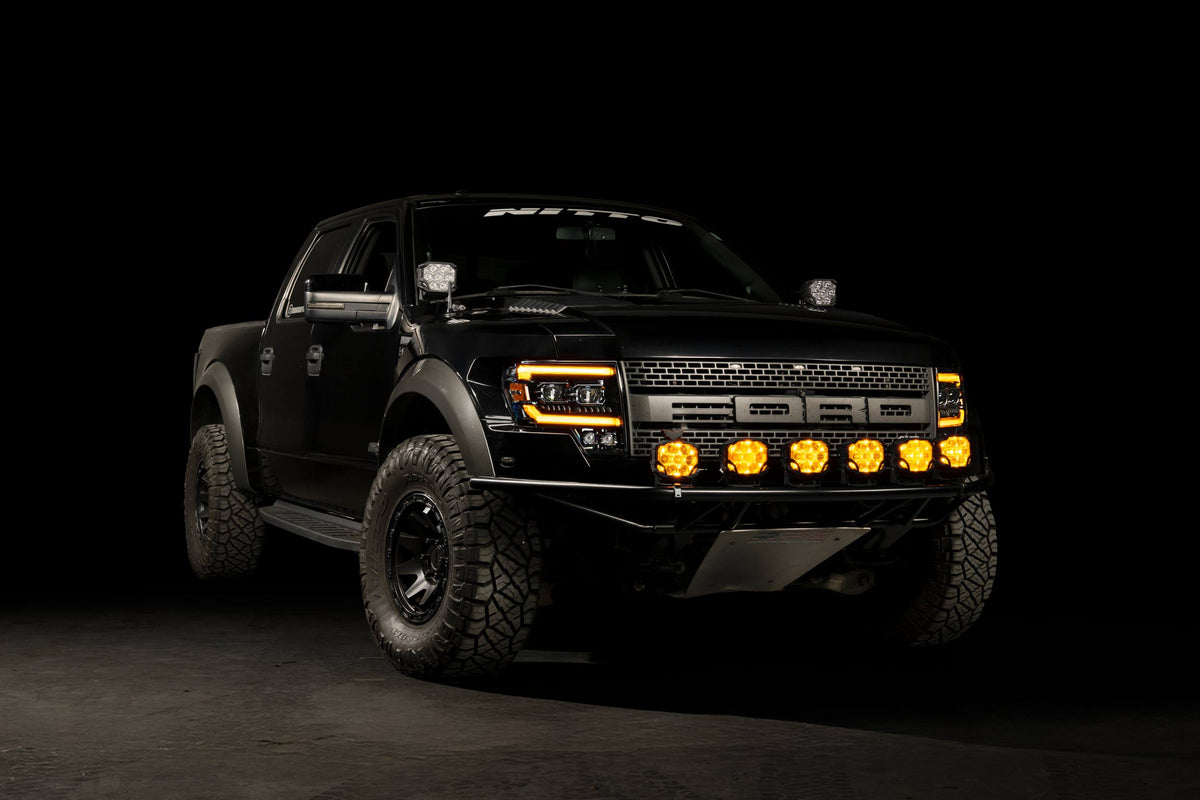 XB Evo Headlights: 2009-14 Ford F-150, Set