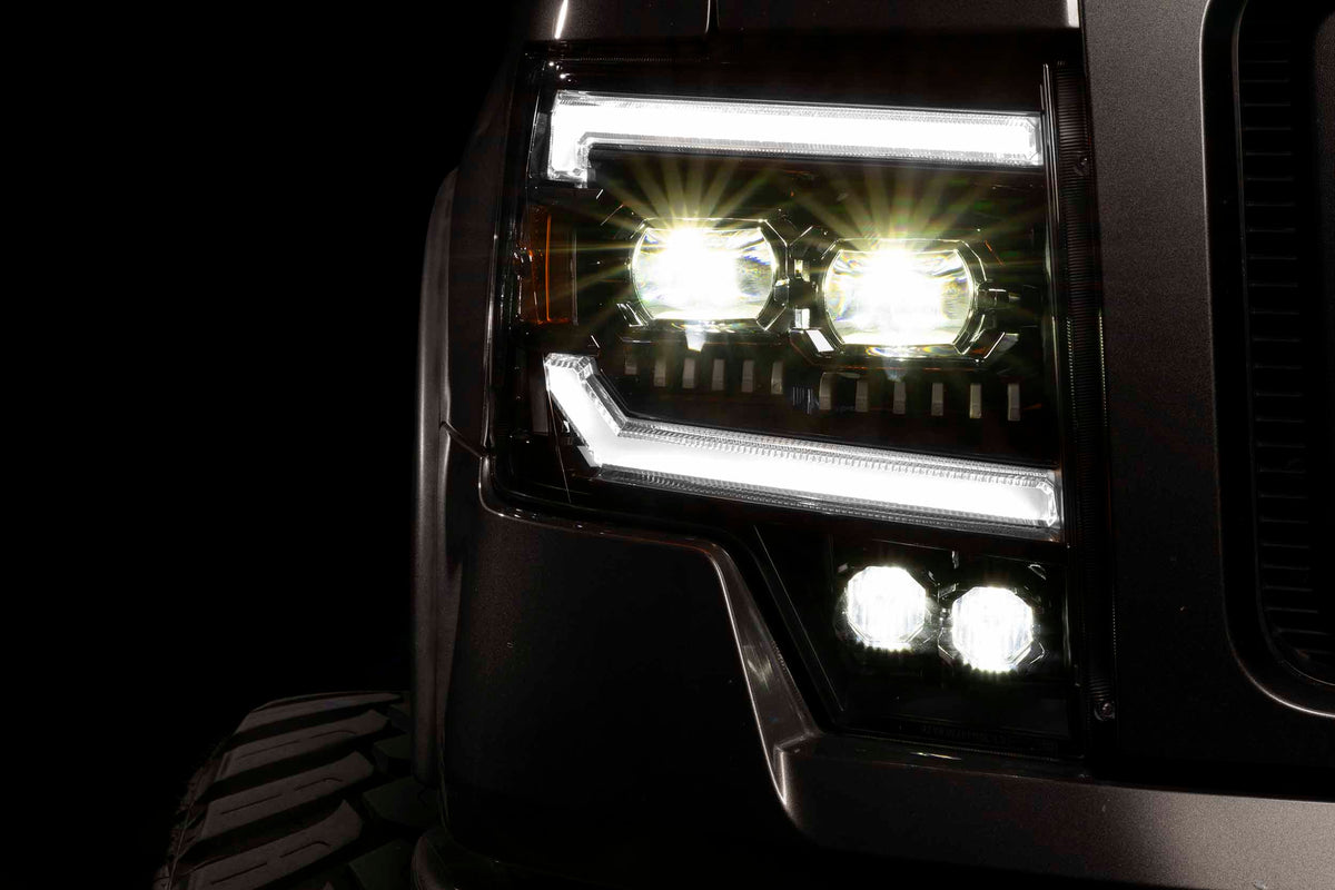 XB Evo Headlights: 2009-14 Ford F-150, Set