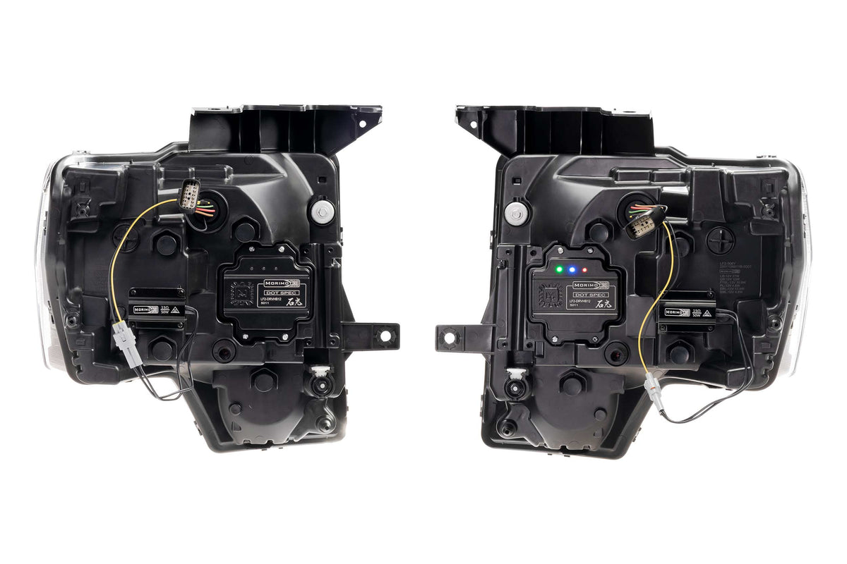 XB Evo Hybrid Headlights: 2009-14 Ford F-150, Set