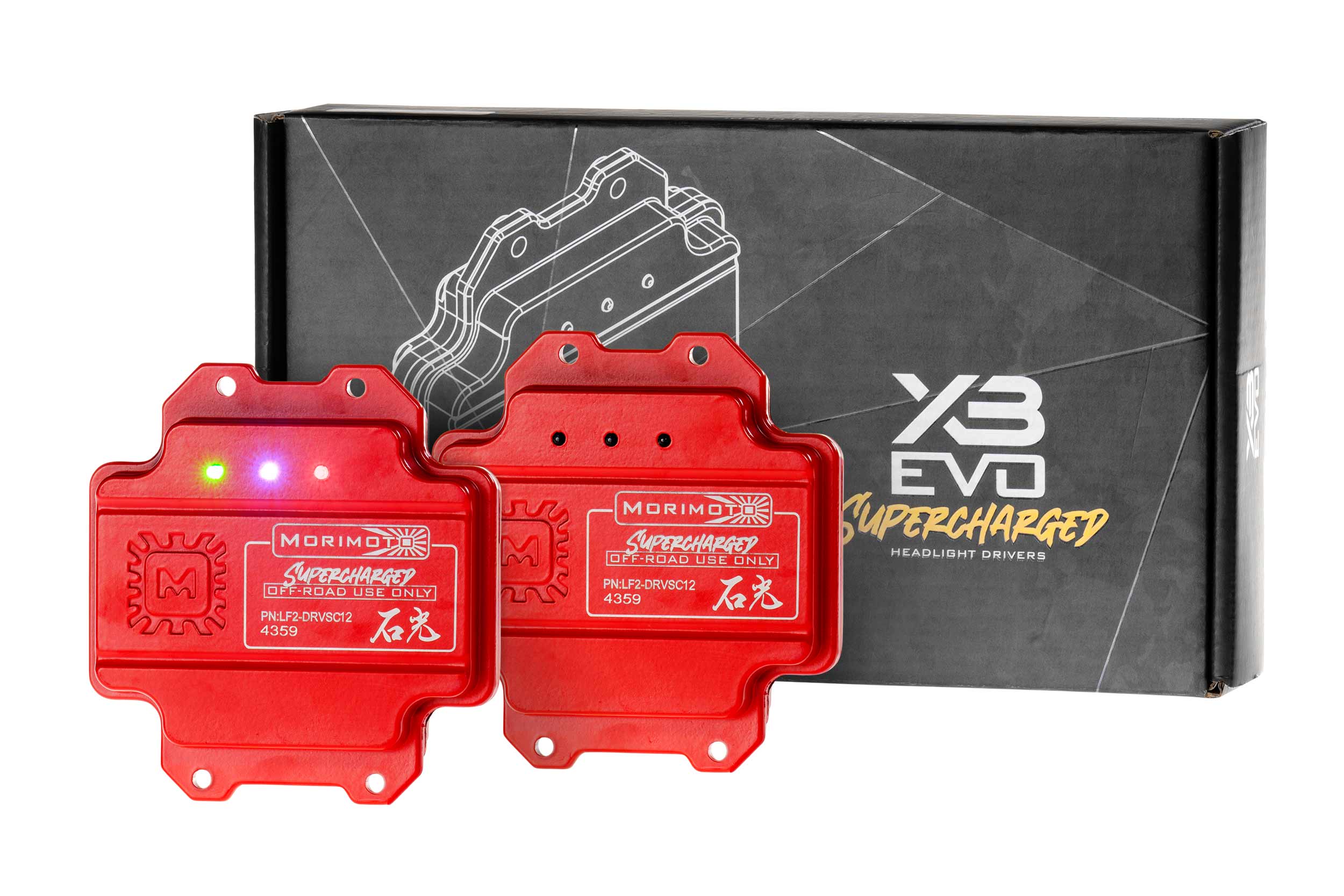 Supercharged Drivers: LF2-506 or LF2-506Y (Set)
