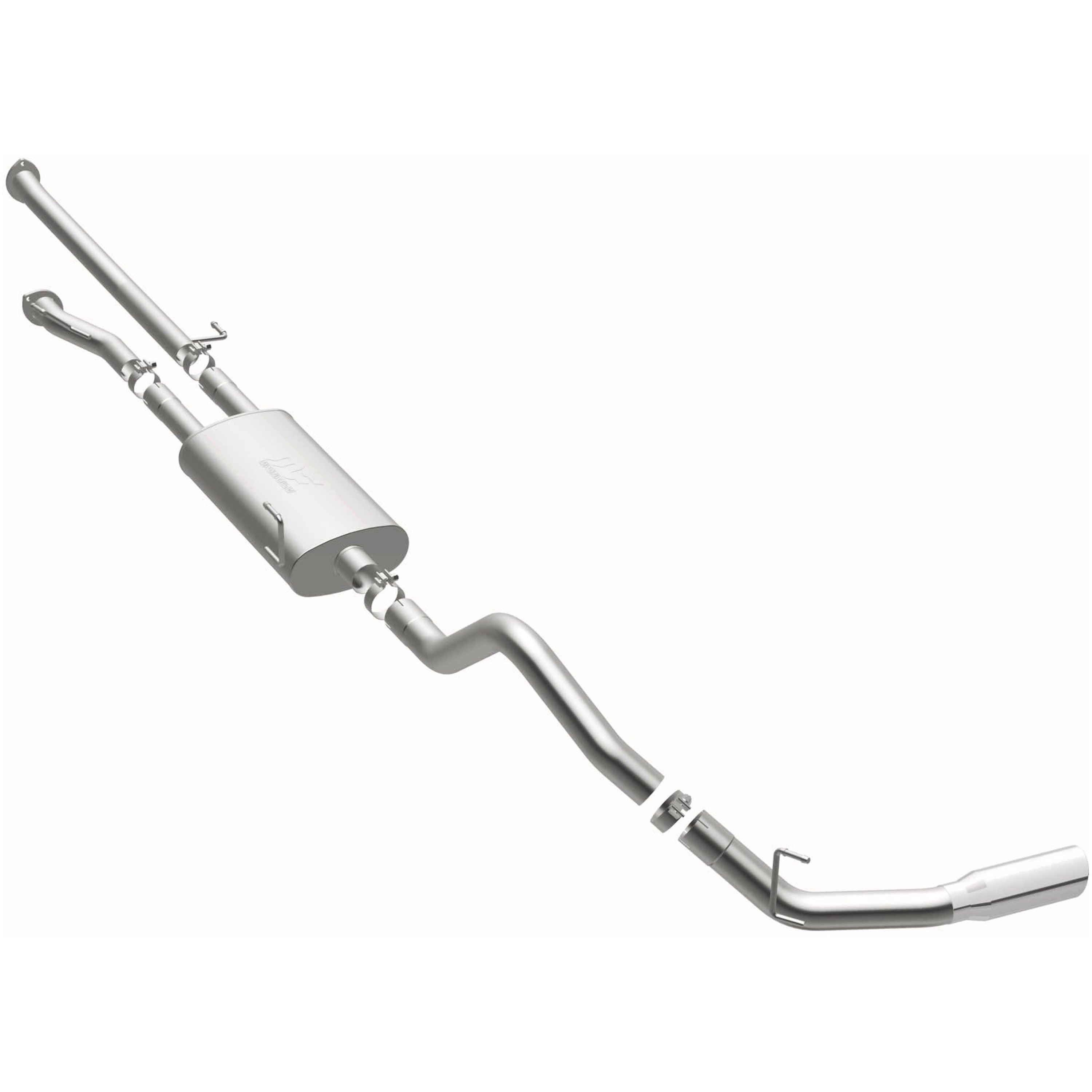 14-21 Toyota Tundra Street Series 3in. Cat-Back Exhaust System Single Passenger Side Rear Polished