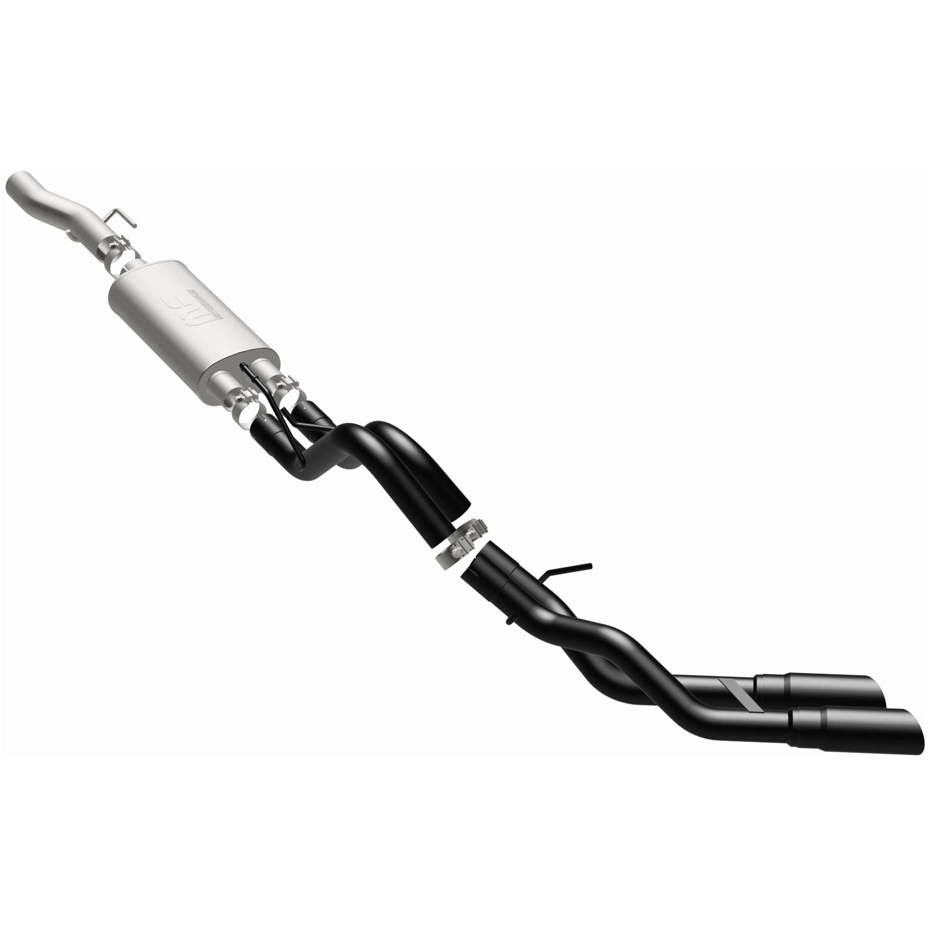 10-14 Ford F-150 SVT Raptor Street Series Cat-Back Exhaust System Black Coated