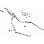 11-14 Ford F-150 Street Series 3in. Cat-Back Exhaust System Dual Split Rear Polished