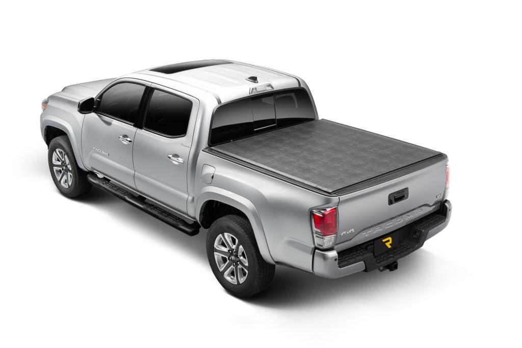 Sentry Tonneau Cover Black 2007-2021 Toyota Tundra 8 Foot Bed without Deck Rail System Truxedo