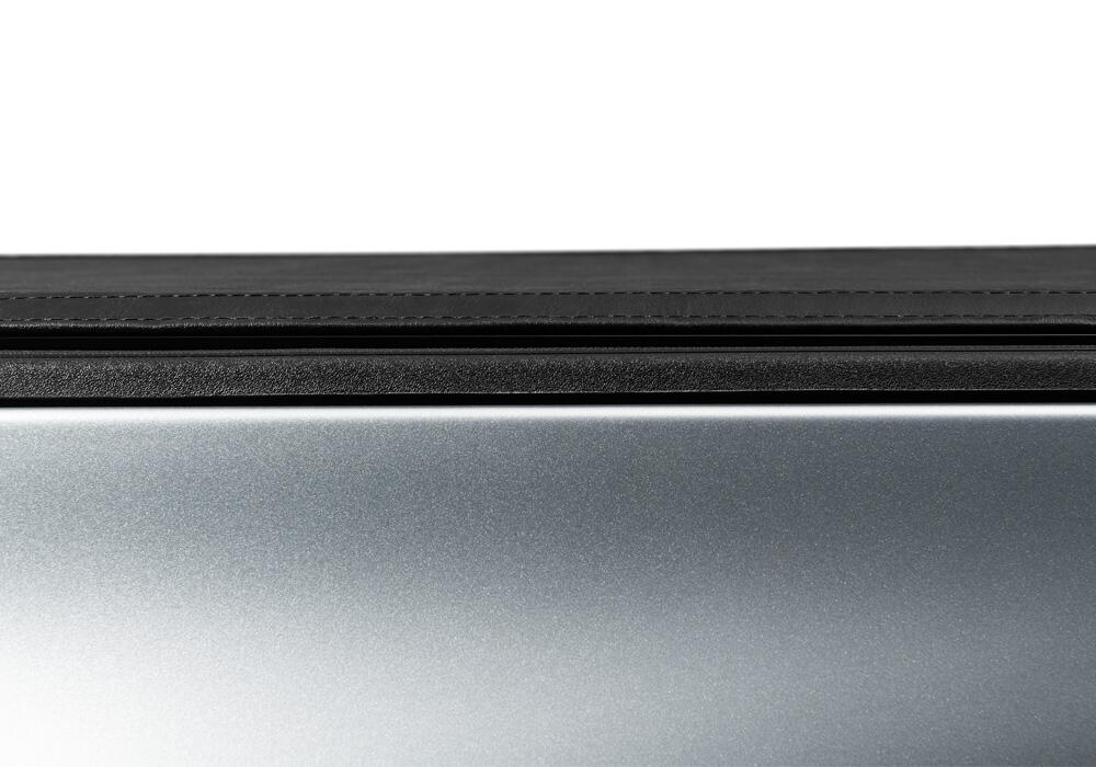 Sentry Tonneau Cover Black 2007-2021 Toyota Tundra 8 Foot Bed with Deck Rail System Truxedo