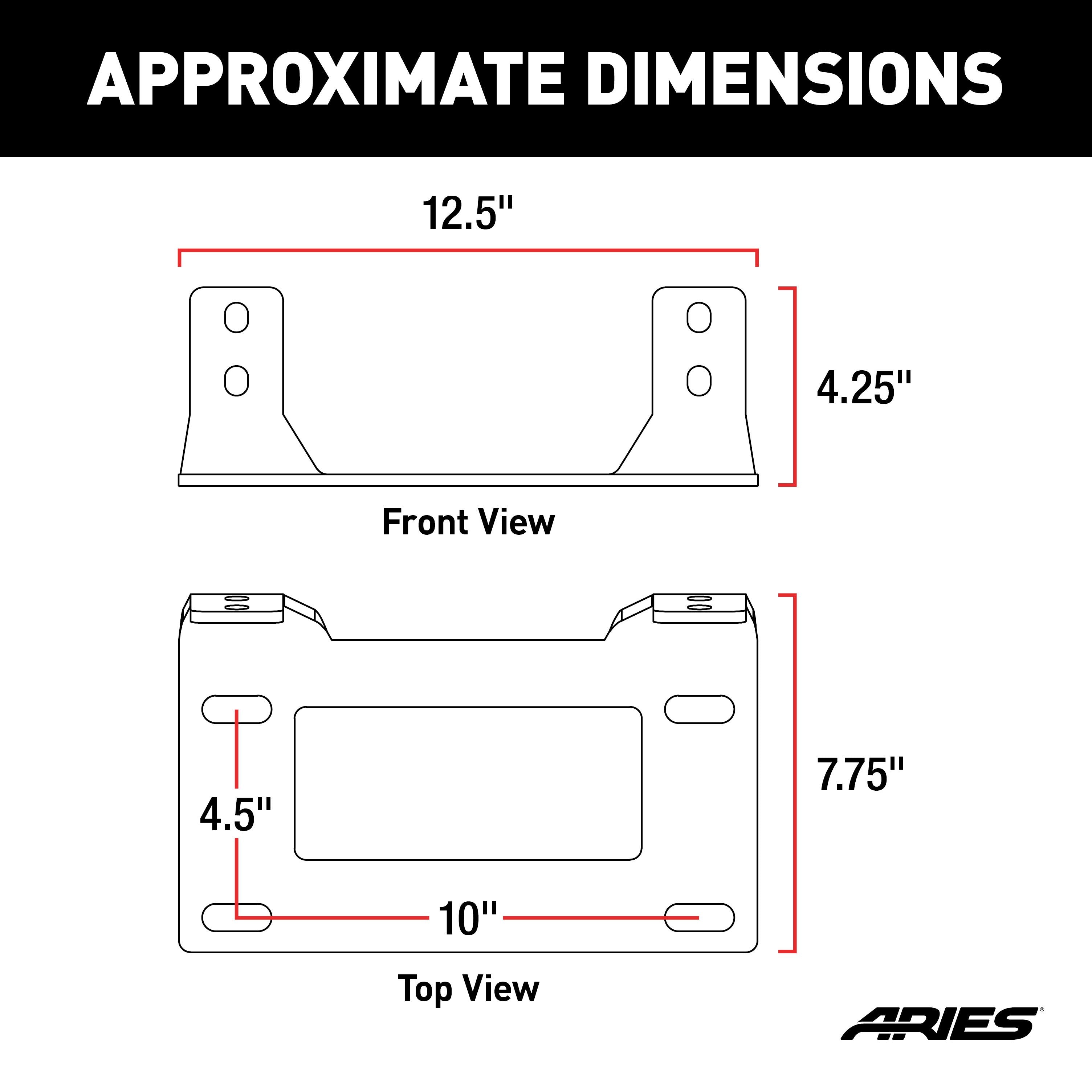 ARIES Winch Fairlead Mount