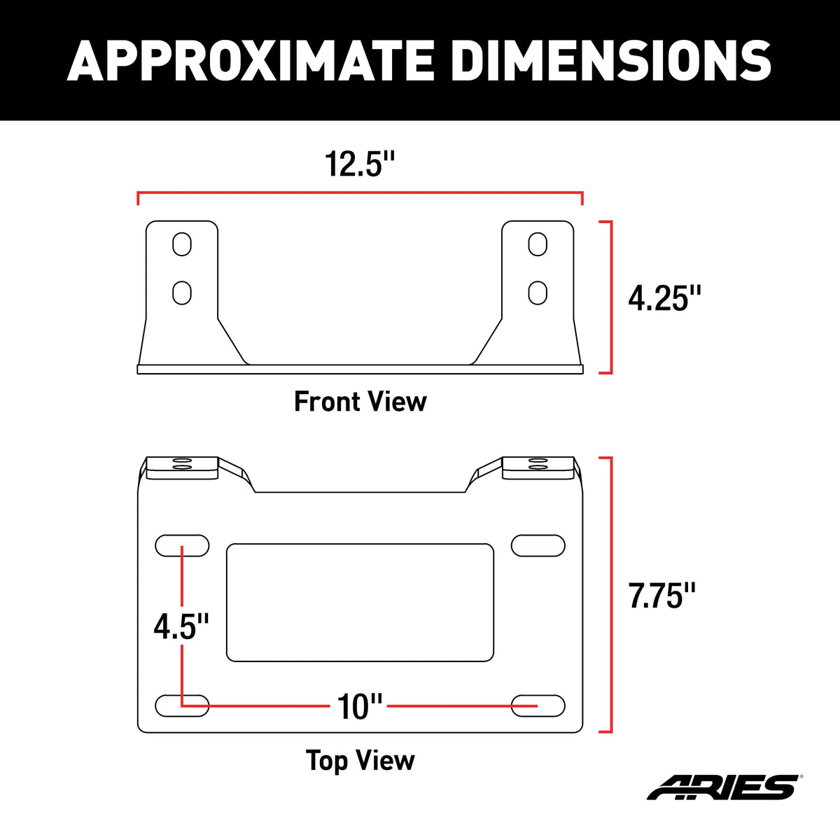 ARIES Winch Fairlead Mount