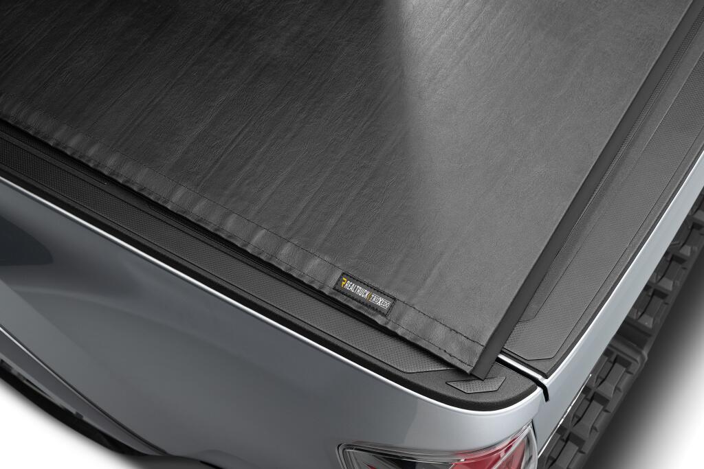 Sentry Tonneau Cover Black 2007-2021 Toyota Tundra with Track System 5 Foot 6 Inch Bed with or without Trail Special Edition Storage Boxes Truxedo