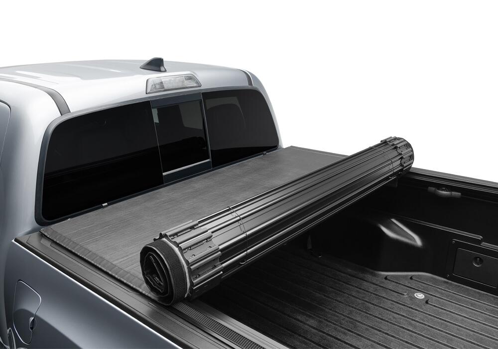 Sentry Tonneau Cover Black 2022-2026 Toyota Tundra 6 Foot 7 Inch Bed with Deck Rail System Truxedo