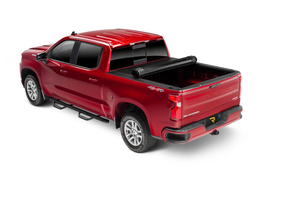 Sentry Tonneau Cover Black 2019 (New Body Style)-2026 Silverado/Sierra 1500 6 Foot 7 Inch Bed Truxedo